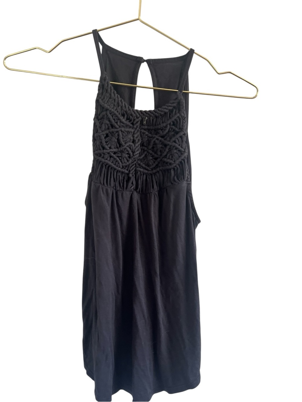AEO Macramé Soft & Sexy Halter Top